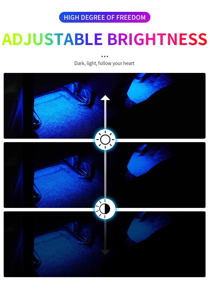 NeonVibe: Iluminación Led Inteligente para el interior de tu Auto