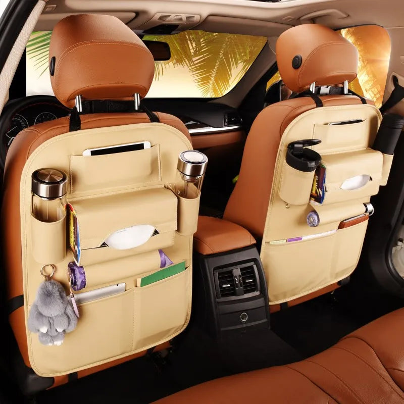 VELOZA Leather Organizer / Organizaor de Asiento trasero PREMIUM