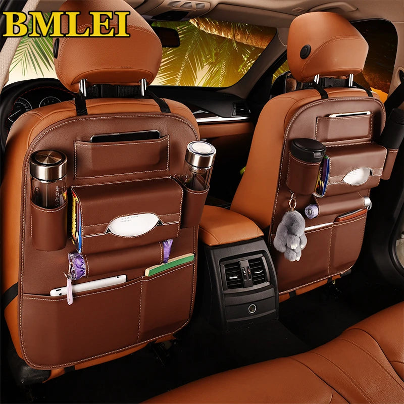 VELOZA Leather Organizer / Organizaor de Asiento trasero PREMIUM
