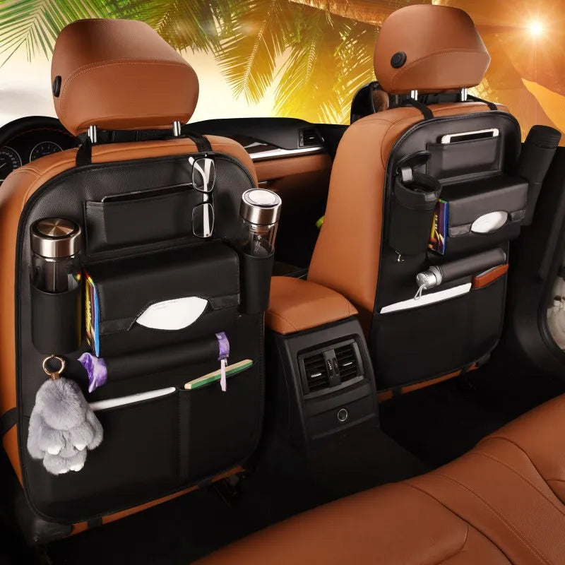 VELOZA Leather Organizer / Organizaor de Asiento trasero PREMIUM
