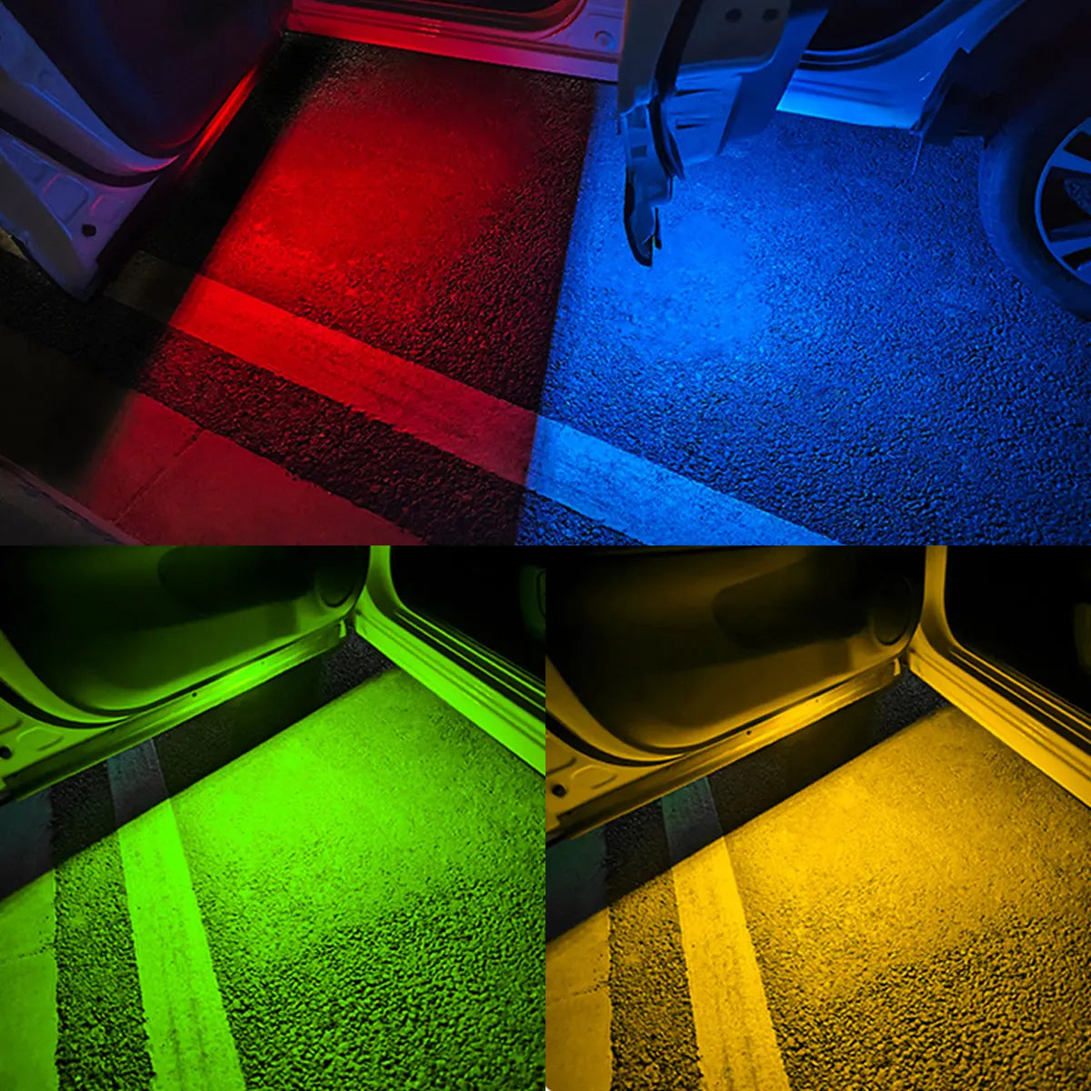 VELOZA Shadow Led / Proyector LED inalámbrico de Bienvenida para puertas (PAR)