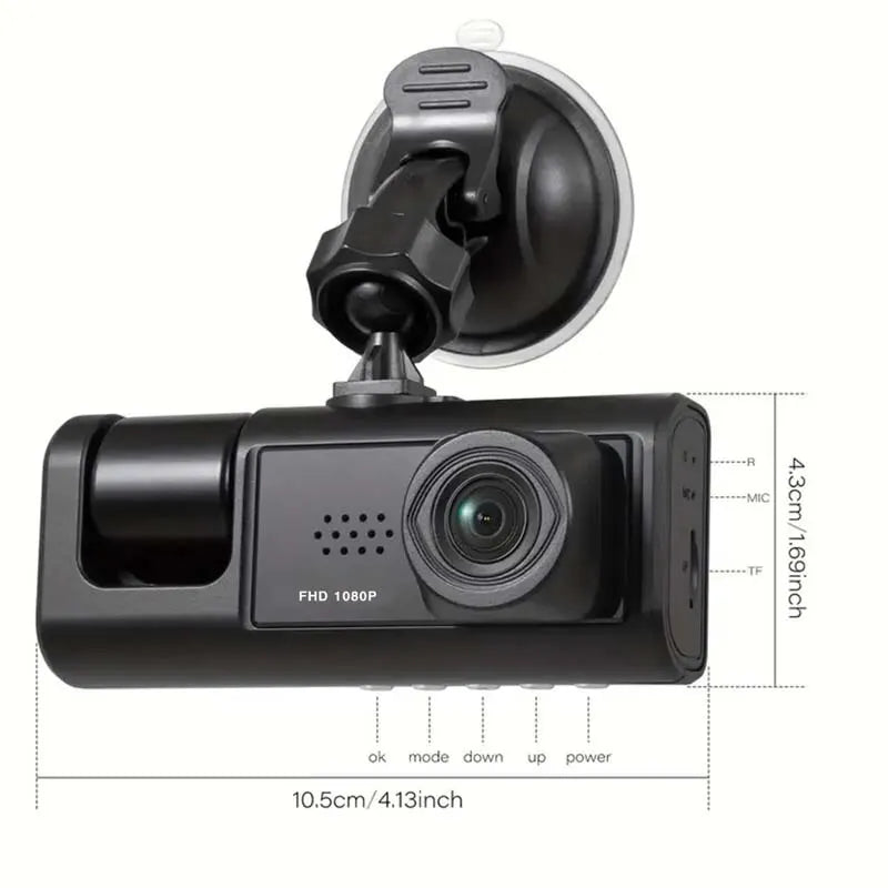 VELOZA CAM PRO / Camara de Seguridad Vehicular 360°