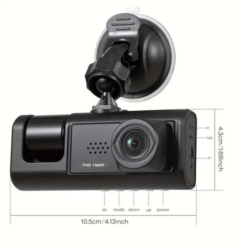 VELOZA CAM PRO / Camara de Seguridad Vehicular 360°