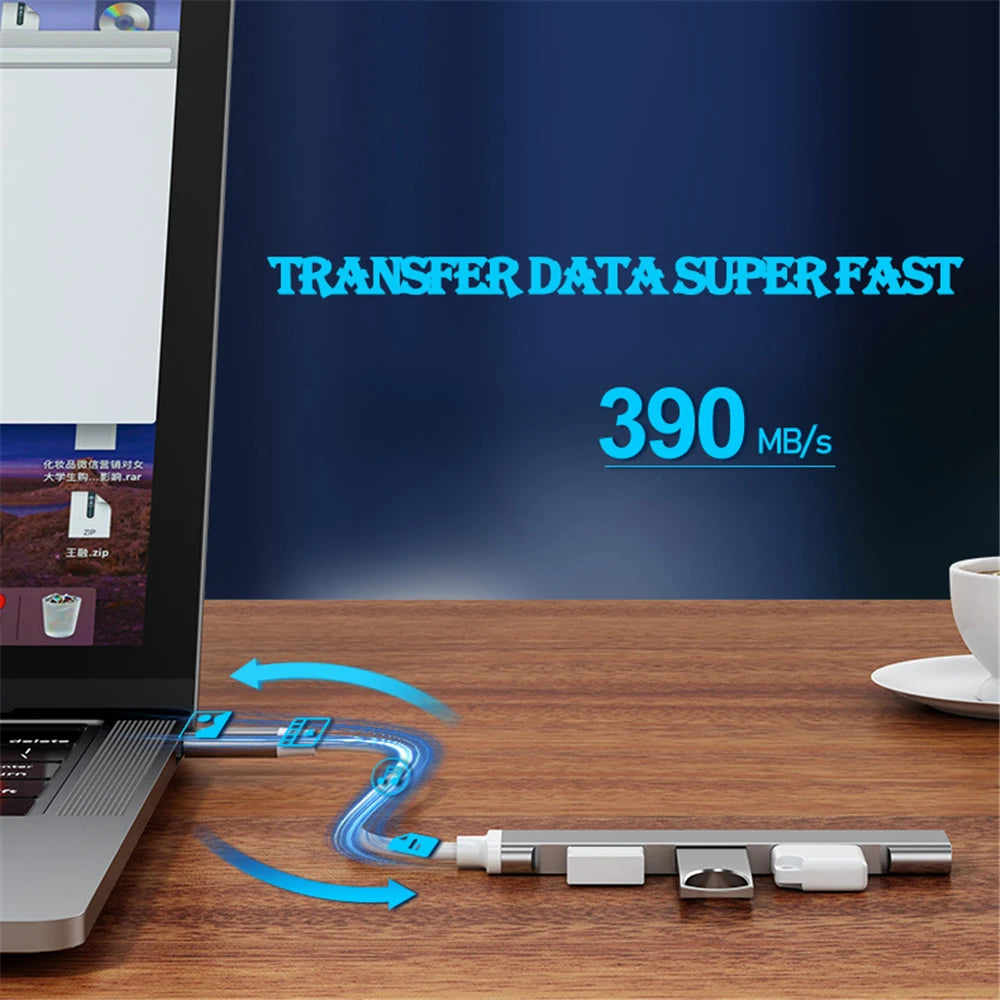 VELOZA Hub Pro / Multipuerto USB Premium