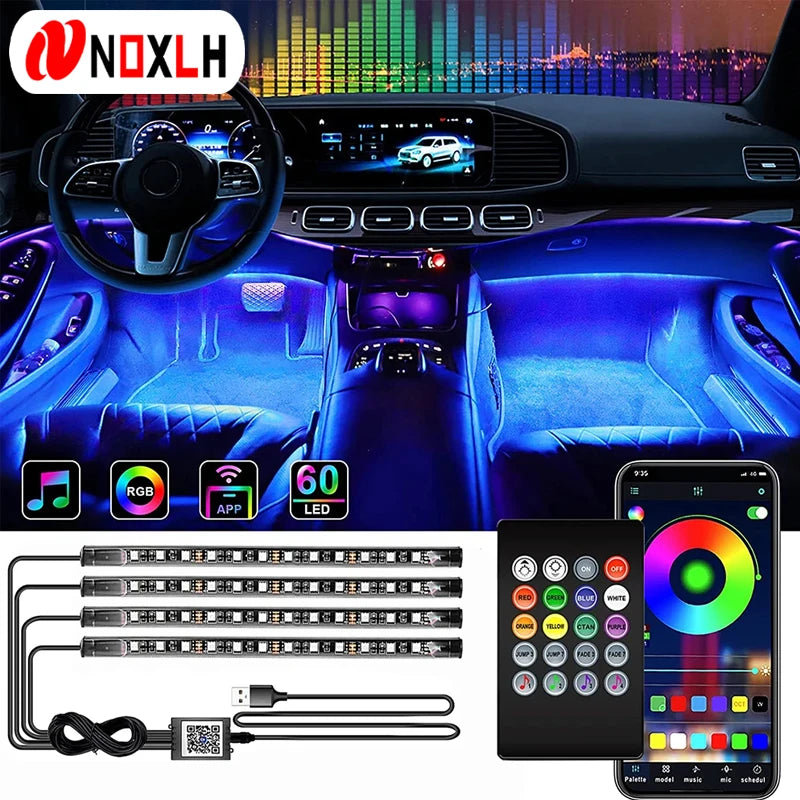 NeonVibe: Iluminación Led Inteligente para el interior de tu Auto