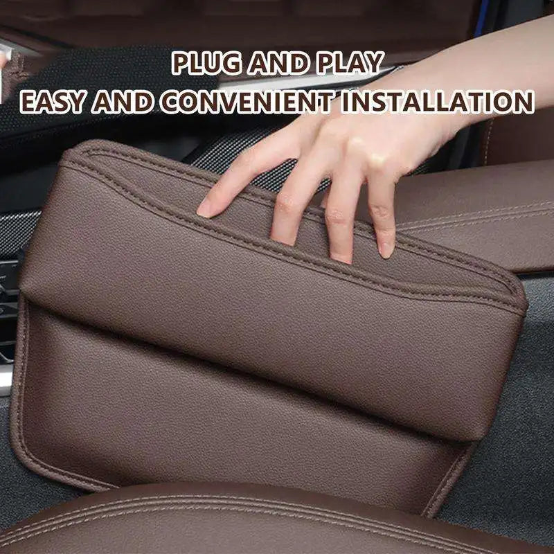 VELOZA Box Organizer / Organizadora de Eco Cuero rigida para asiento