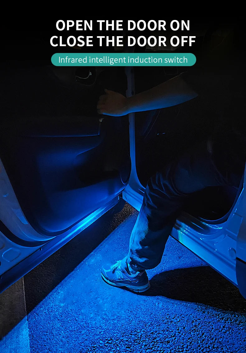 VELOZA Shadow Led / Proyector LED inalámbrico de Bienvenida para puertas (PAR)