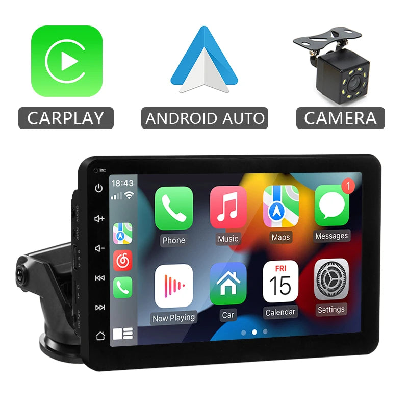 Pantalla Inteligente 7'' Carplay & Android Auto