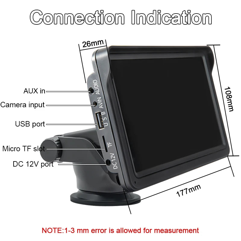 Pantalla Inteligente 7'' Carplay & Android Auto