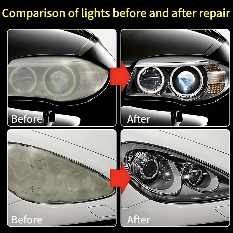 VELOZA Clear Headlights / Kit Restaurador y Pulidor de Focos