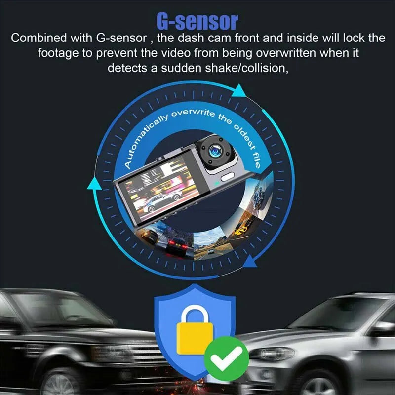 VELOZA CAM PRO / Camara de Seguridad Vehicular 360°