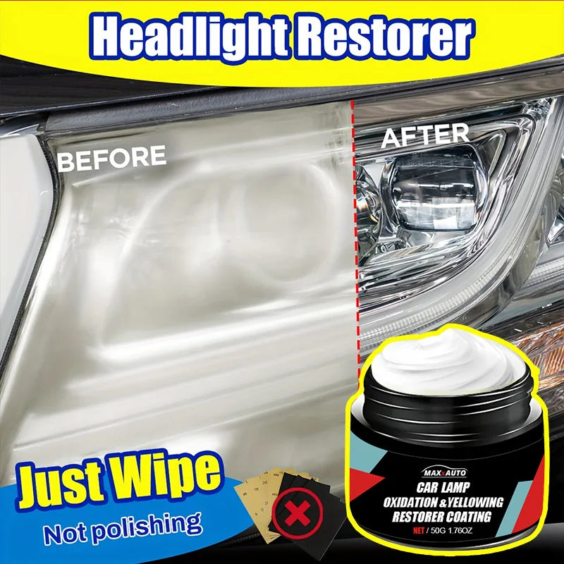 VELOZA Clear Headlights / Kit Restaurador y Pulidor de Focos