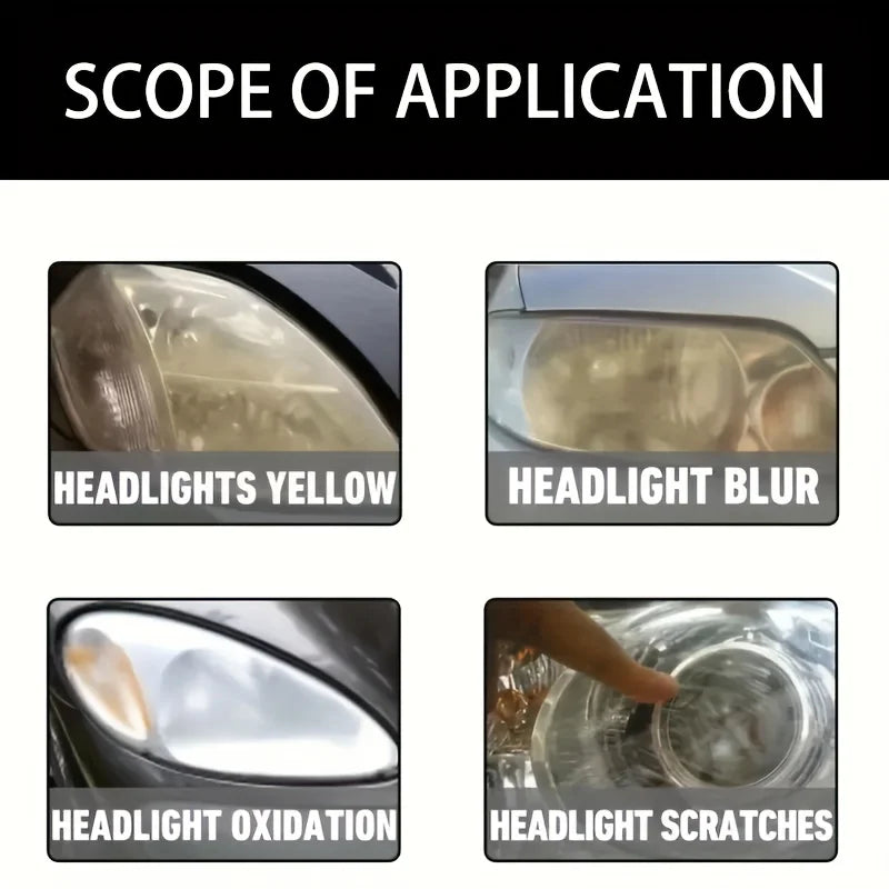 VELOZA Clear Headlights / Kit Restaurador y Pulidor de Focos