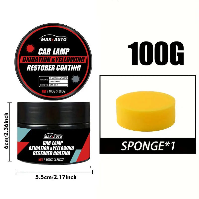 VELOZA Clear Headlights / Kit Restaurador y Pulidor de Focos