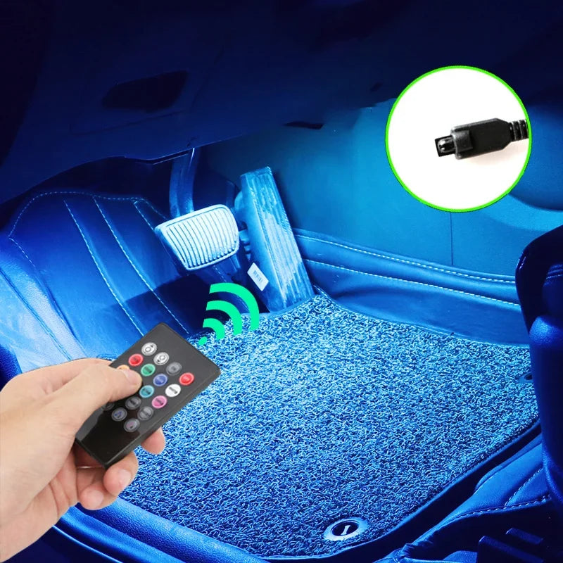 NeonVibe: Iluminación Led Inteligente para el interior de tu Auto