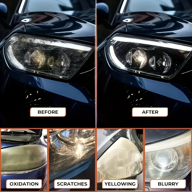 VELOZA Clear Headlights / Kit Restaurador y Pulidor de Focos