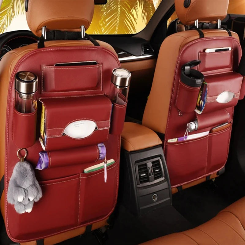 VELOZA Leather Organizer / Organizaor de Asiento trasero PREMIUM