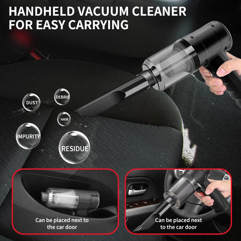 VELOZA Clean Max / Mini Aspiradora Inalambrica 2 en 1