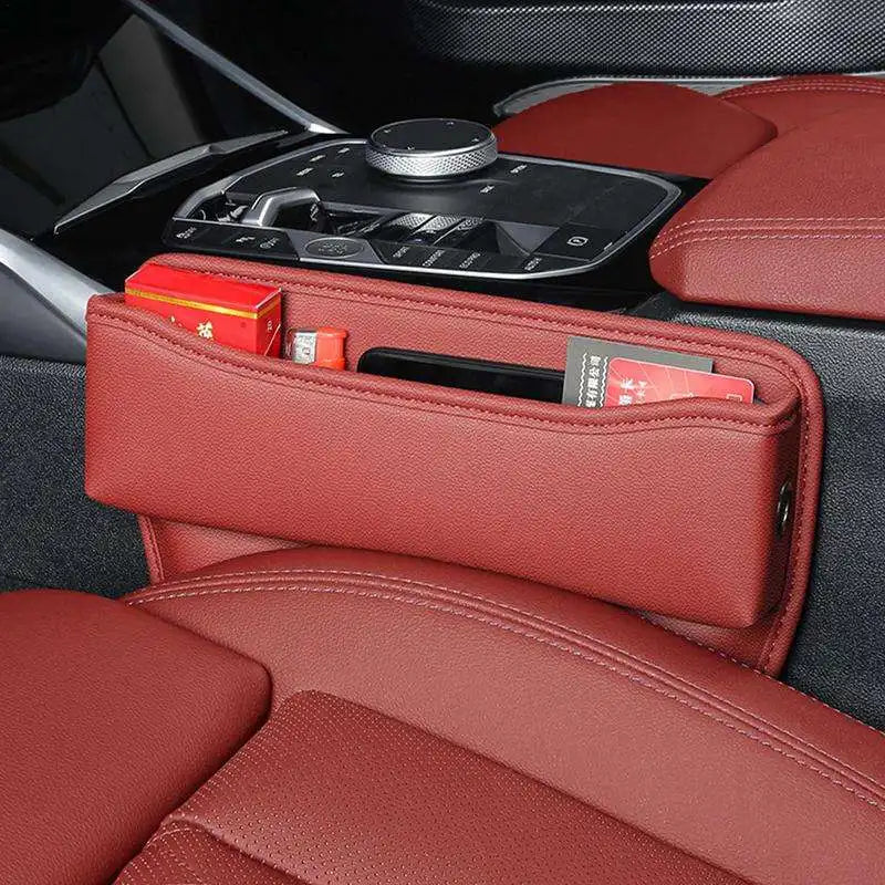 VELOZA Box Organizer / Organizadora de Eco Cuero rigida para asiento