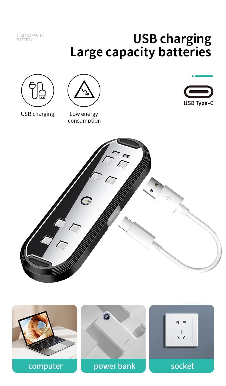 VELOZA Shadow Led / Proyector LED inalámbrico de Bienvenida para puertas (PAR)
